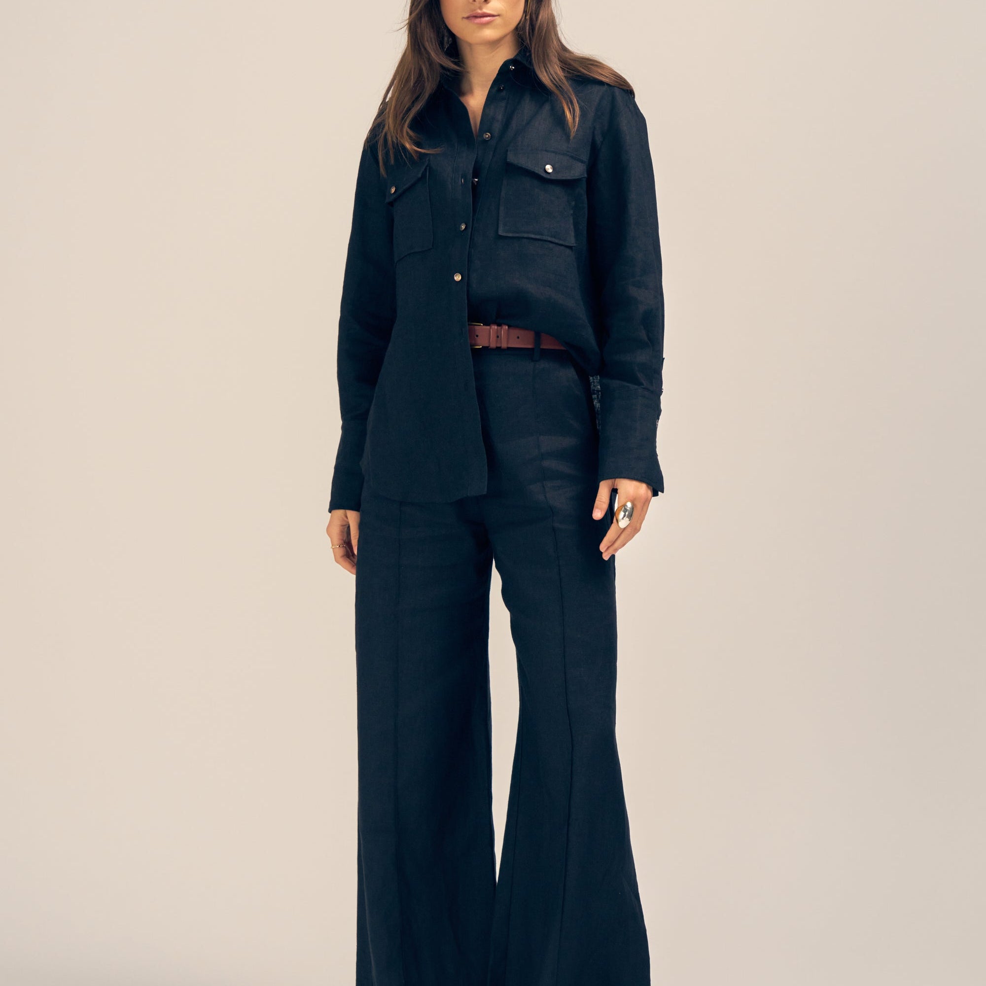 Linen Clothing Shirt Top Pants Trousers Shorts