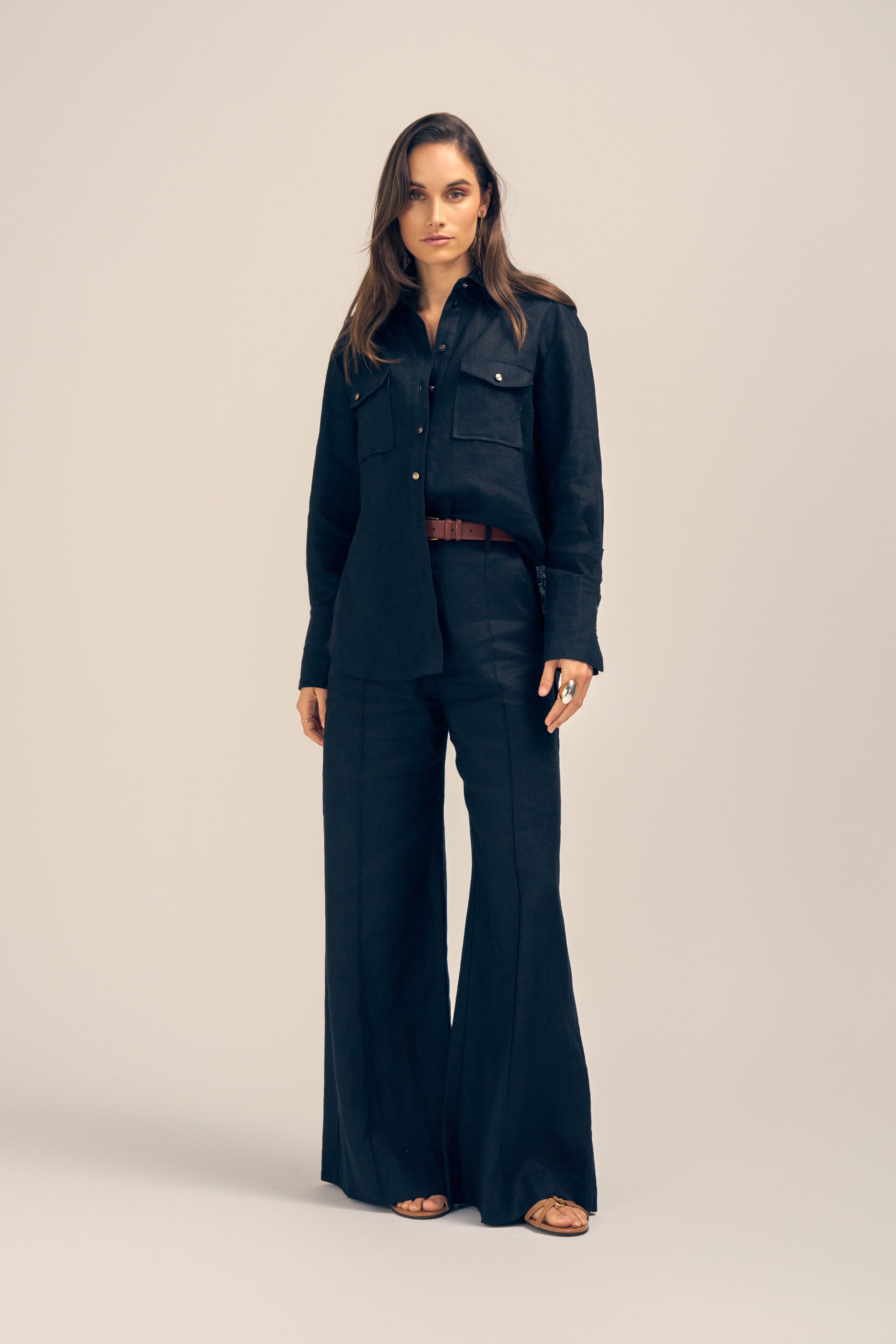 Linen Clothing Shirt Top Pants Trousers Shorts