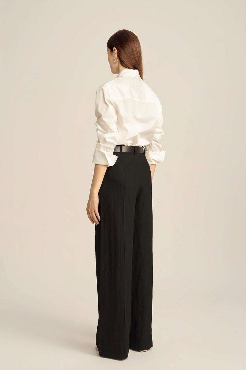 Ardent Straight Leg Pants - Black