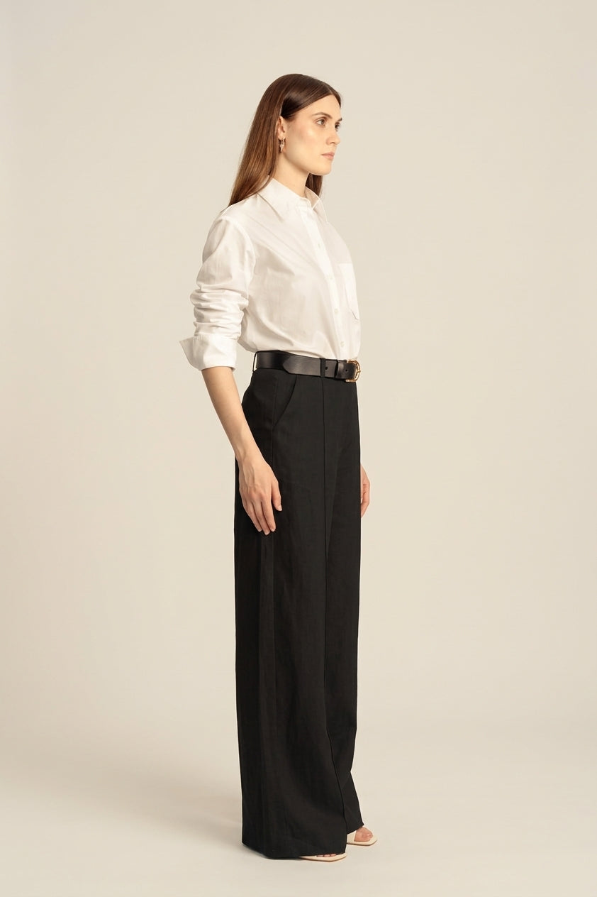Ardent Straight Leg Pants - Black
