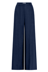 Ardent Wide Leg Pants - Navy