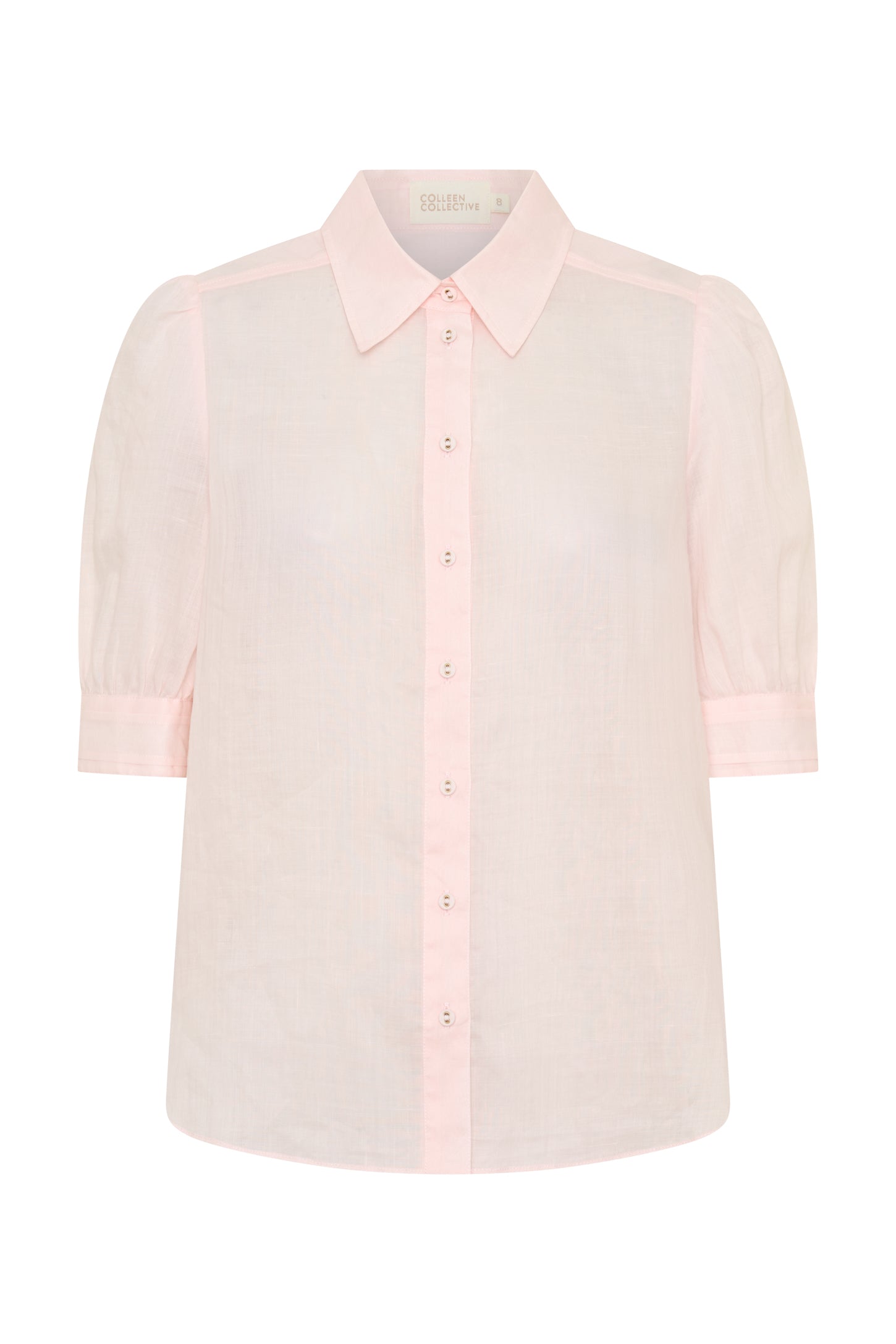 Renee Regular Fit Shirt - Blush Pink