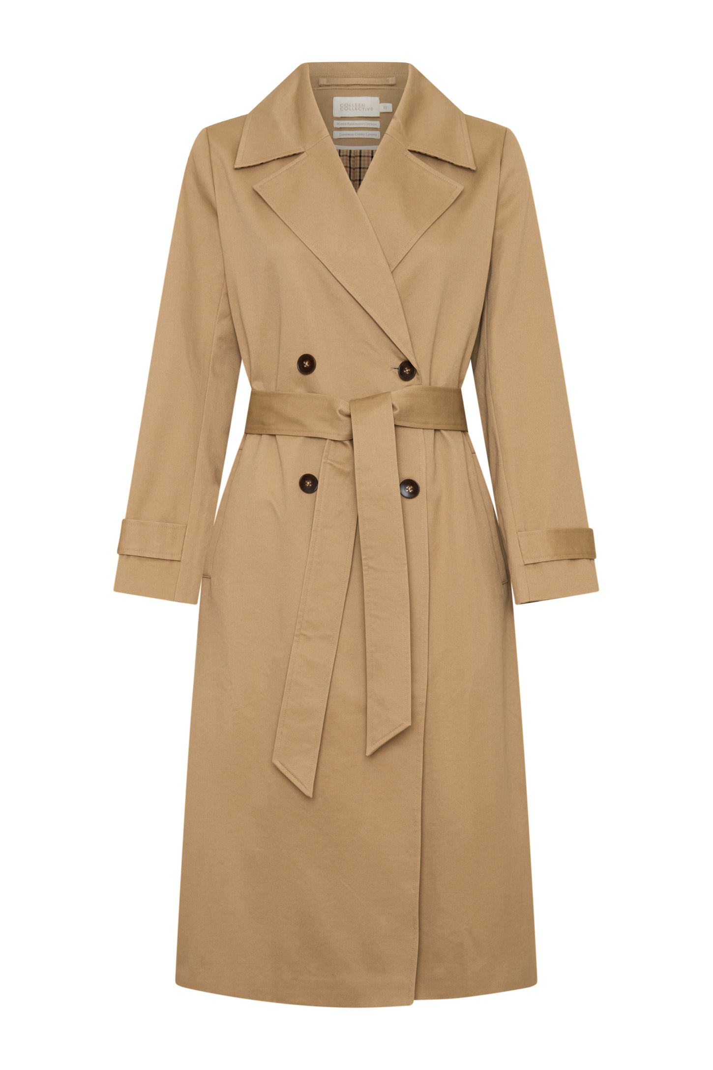 Vesper Trench Coat - Khaki