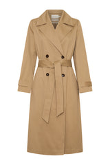 Vesper Trench Coat - Khaki