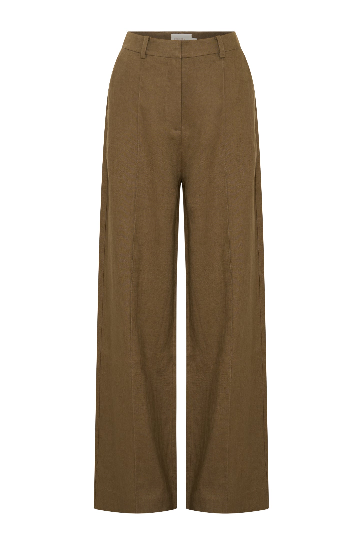 Ardent Straight Leg Pants - Yellow Olive