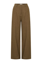 Ardent Straight Leg Pants - Yellow Olive