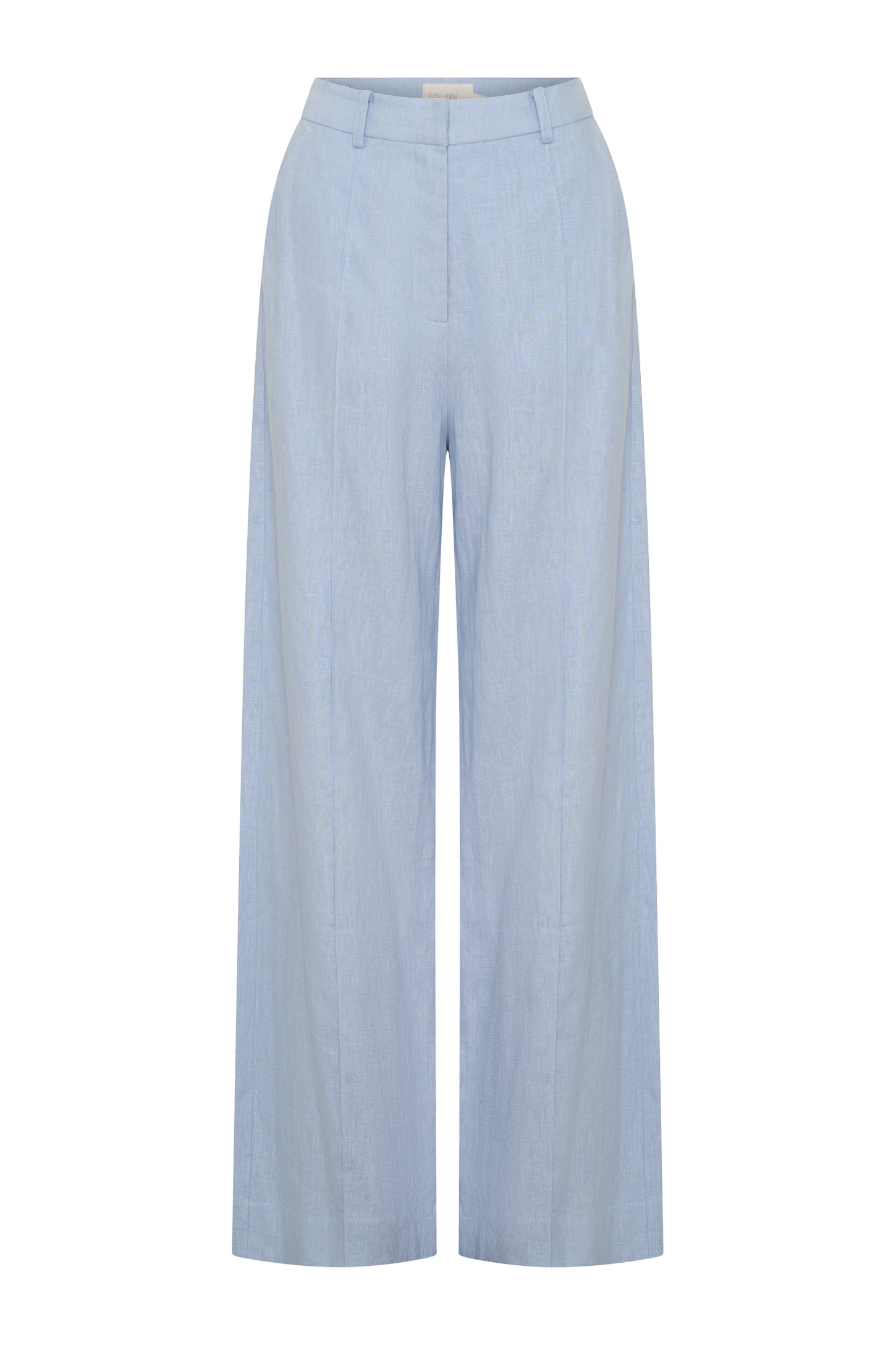 Ardent Petite Straight Leg Pants - Chalk Blue