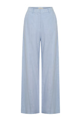 Ardent Petite Straight Leg Pants - Chalk Blue