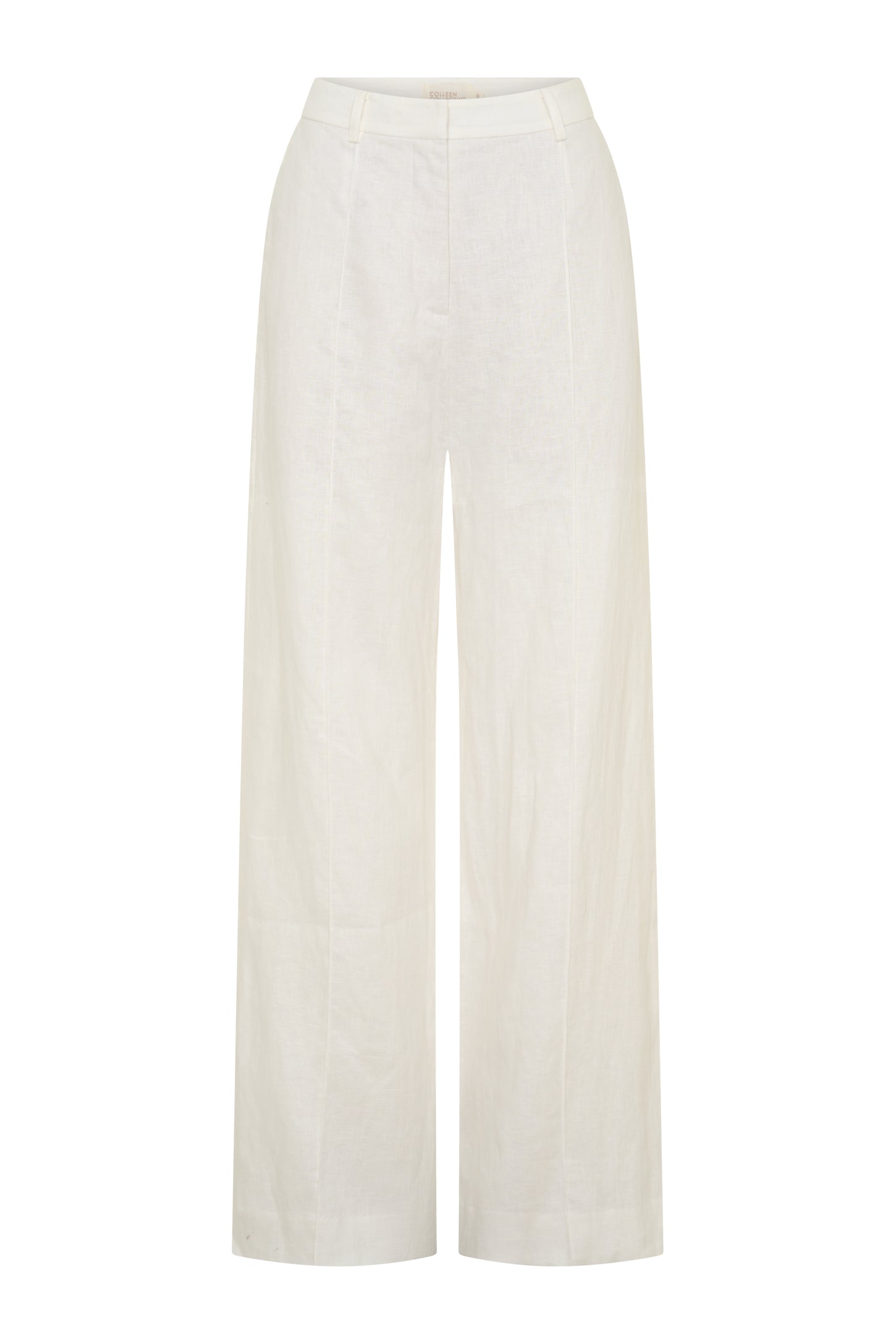 Serene Straight Leg Pants - White