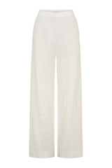 Serene Straight Leg Pants - White