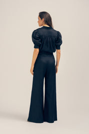 Ardent Wide Leg Pants - Black