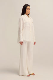 Ardent Linen Blouse