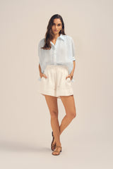 Faye Shirt - Powder Blue