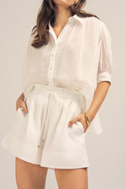 Cordelia Shorts - White