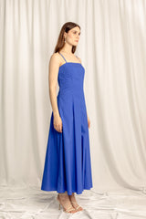 Reverie Petite Maxi Dress - Lapis Blue