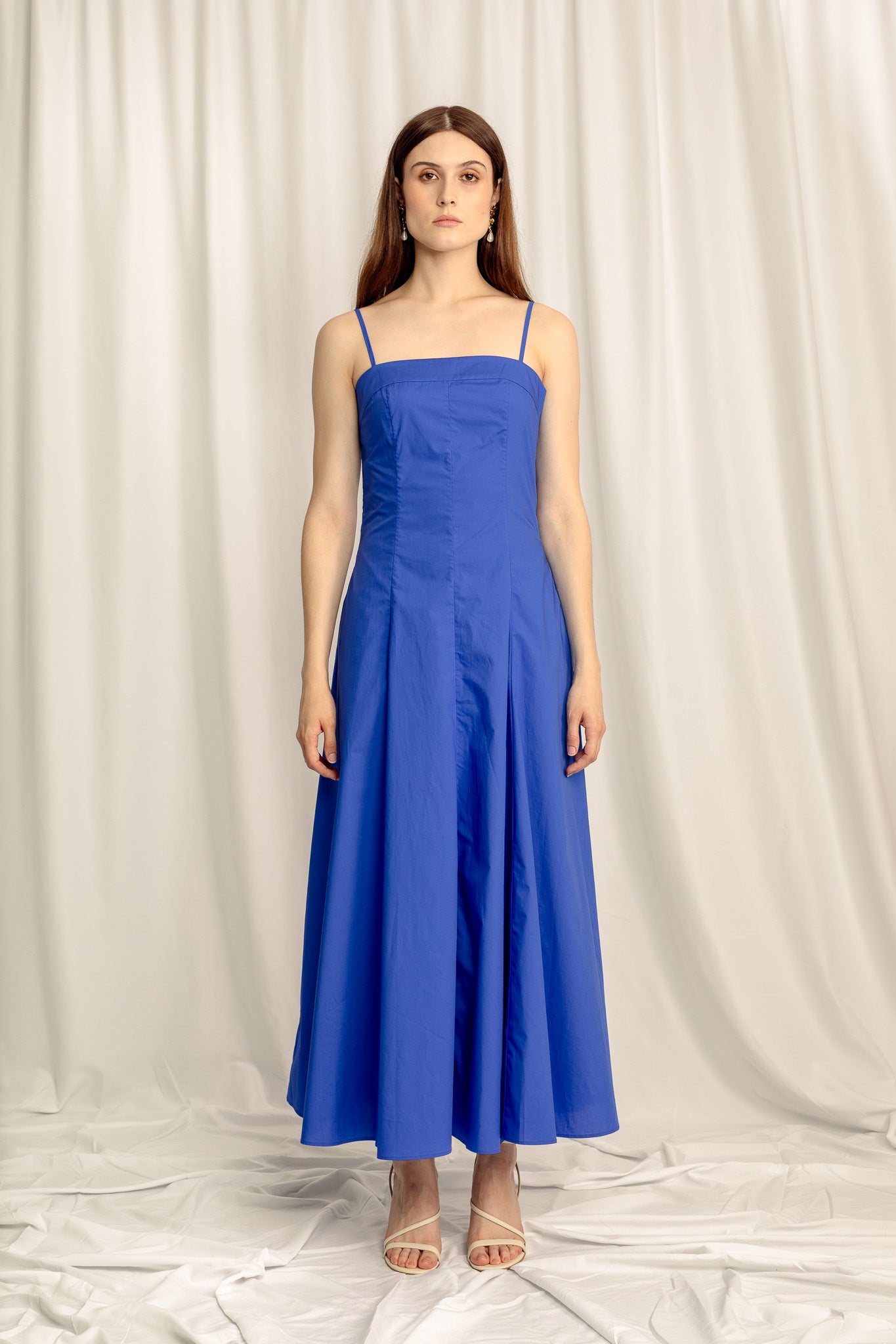 Reverie Petite Maxi Dress - Lapis Blue