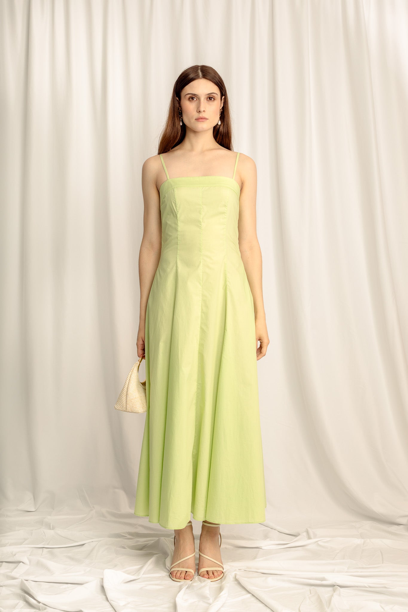 Reverie Maxi Dress - Limecream