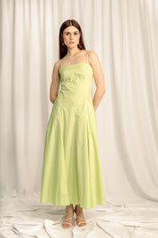Reverie Maxi Dress - Limecream