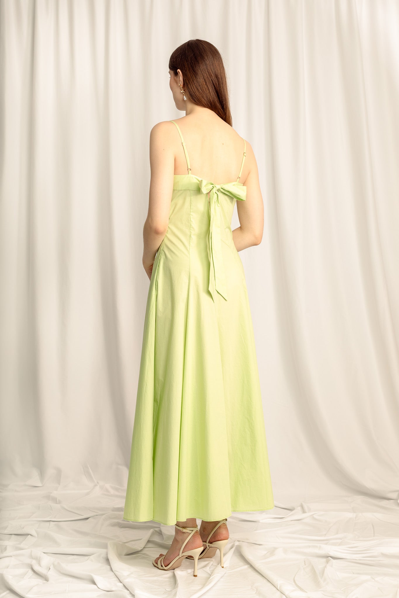 Reverie Maxi Dress - Limecream