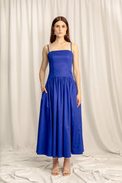 Dulcet Midi Gown - Sapphire Blue