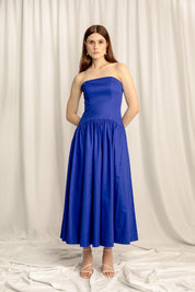 Dulcet Midi Gown - Sapphire Blue