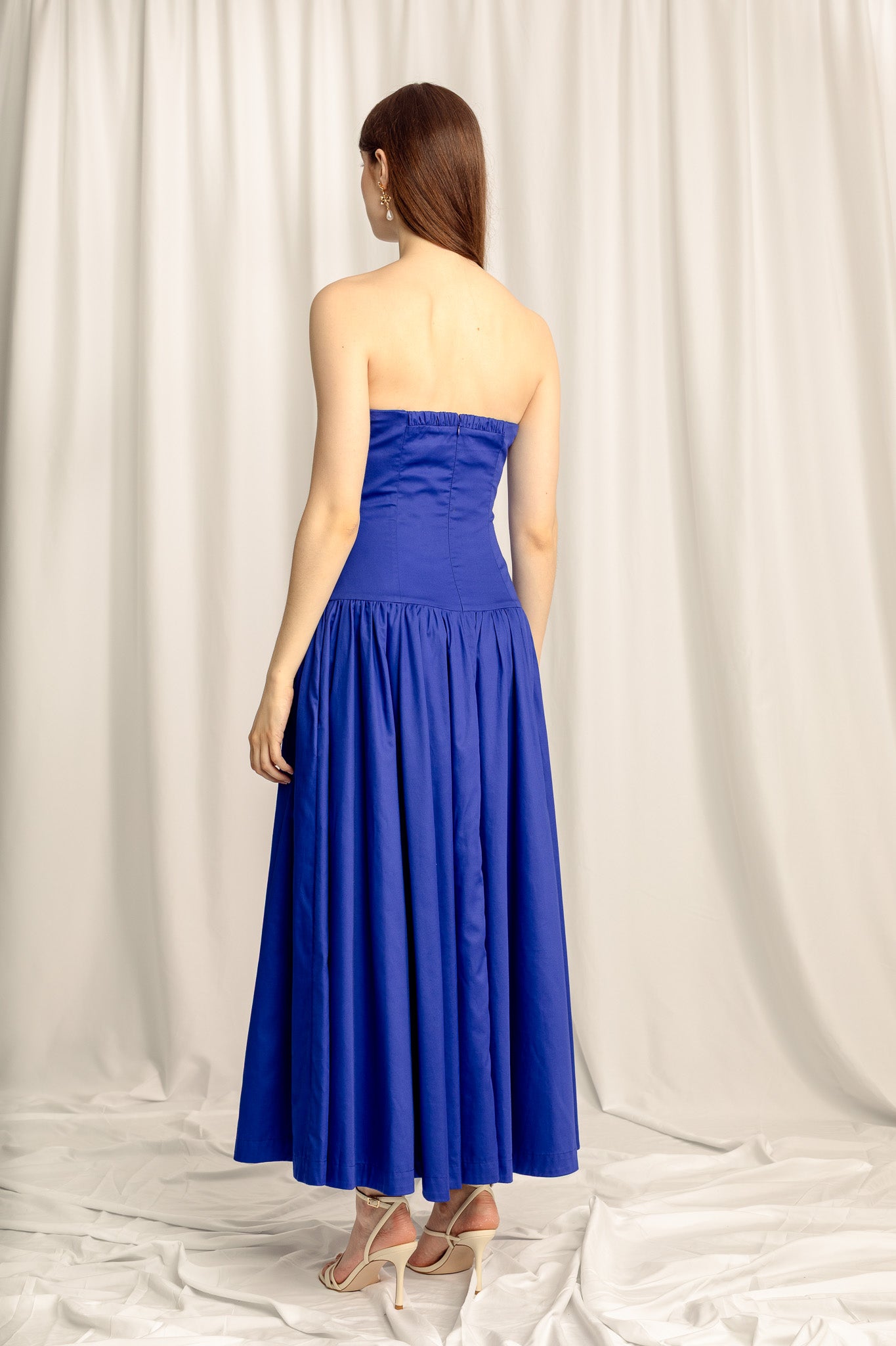 Dulcet Midi Gown - Sapphire Blue