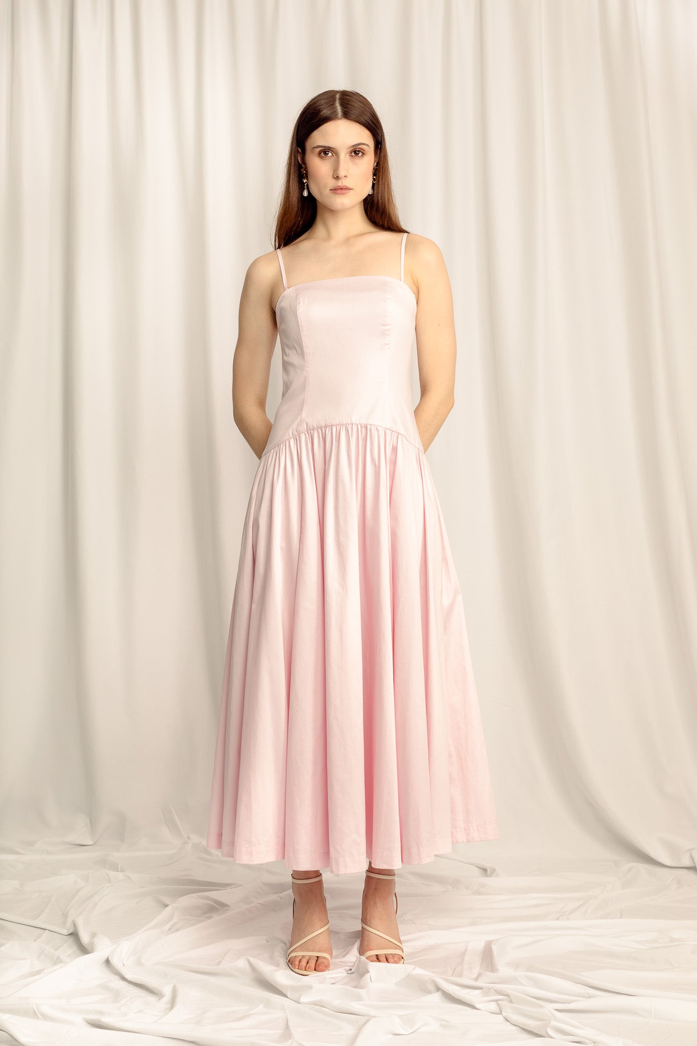 Dulcet Midi Gown - Petal Pink