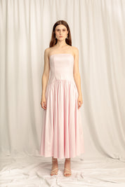Dulcet Midi Gown - Petal Pink