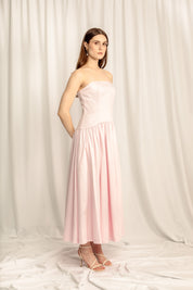 Dulcet Midi Gown - Petal Pink