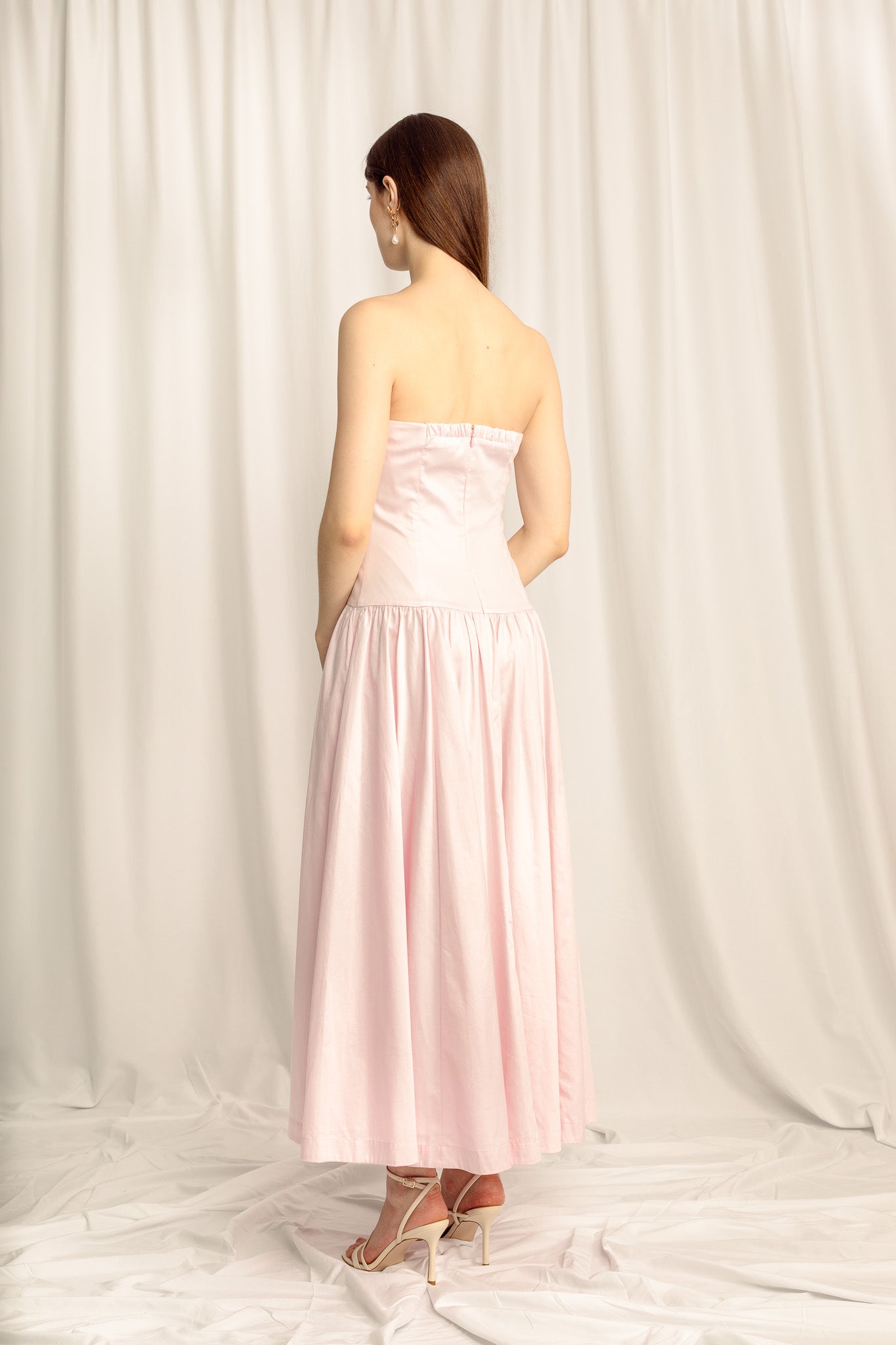 Dulcet Midi Gown - Petal Pink