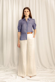 Renee Regular Fit Shirt - Soft Indigo