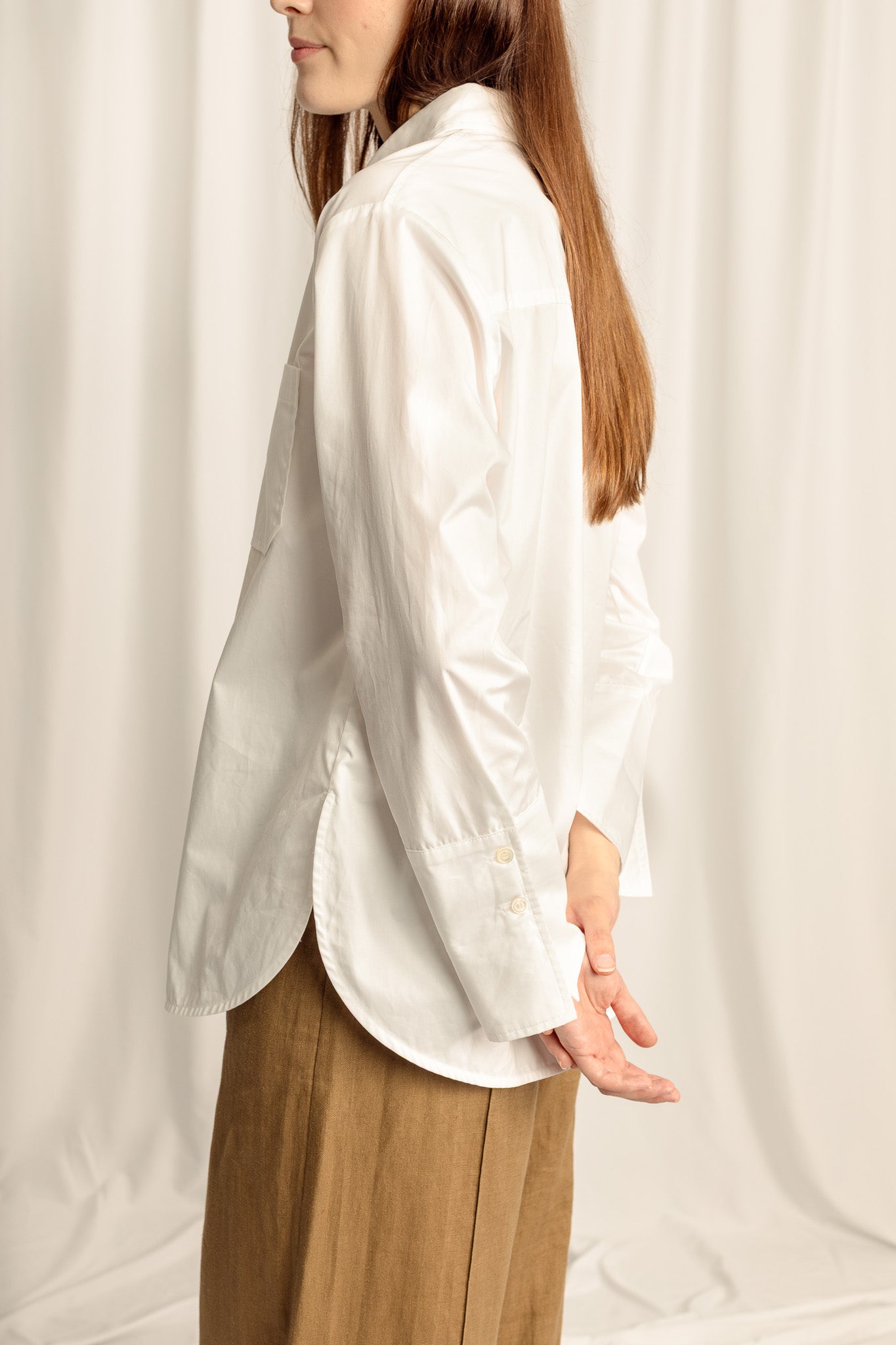 Verona Long Sleeve Shirt - White