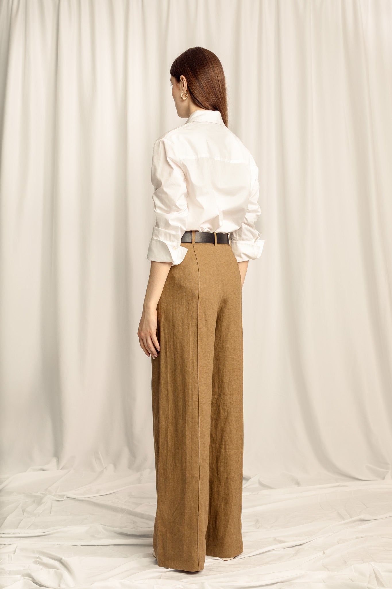 Ardent Straight Leg Pants - Yellow Olive