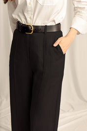 Ardent Petite Straight Leg Pants - Black