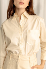 Verona Long Sleeve Shirt - Cream