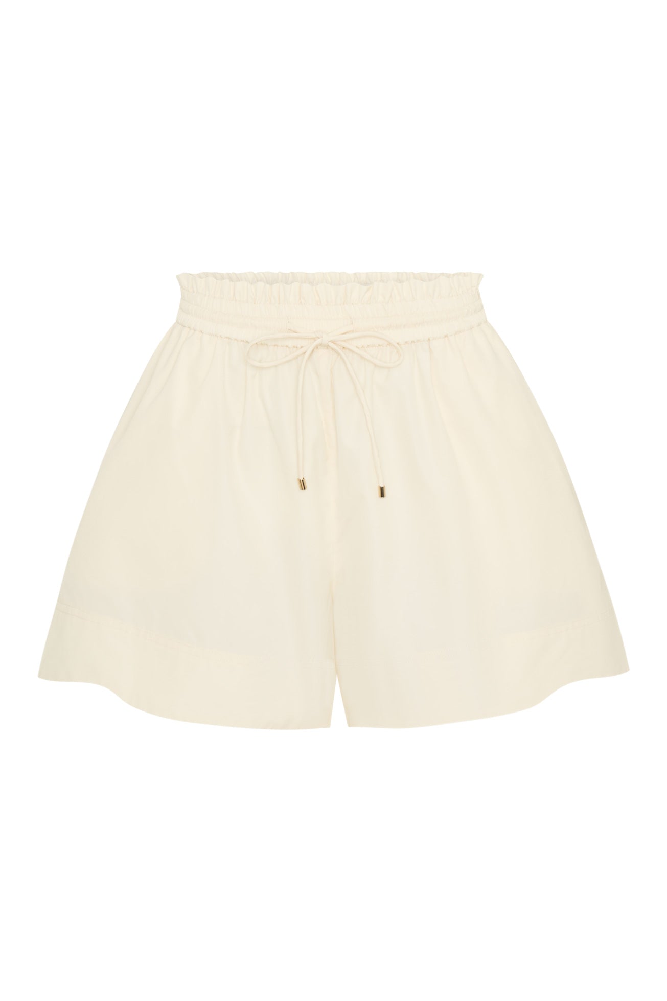 Cordelia Shorts Cream Cotton  