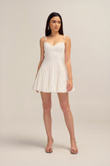 Evette Mini Dress - Ivory