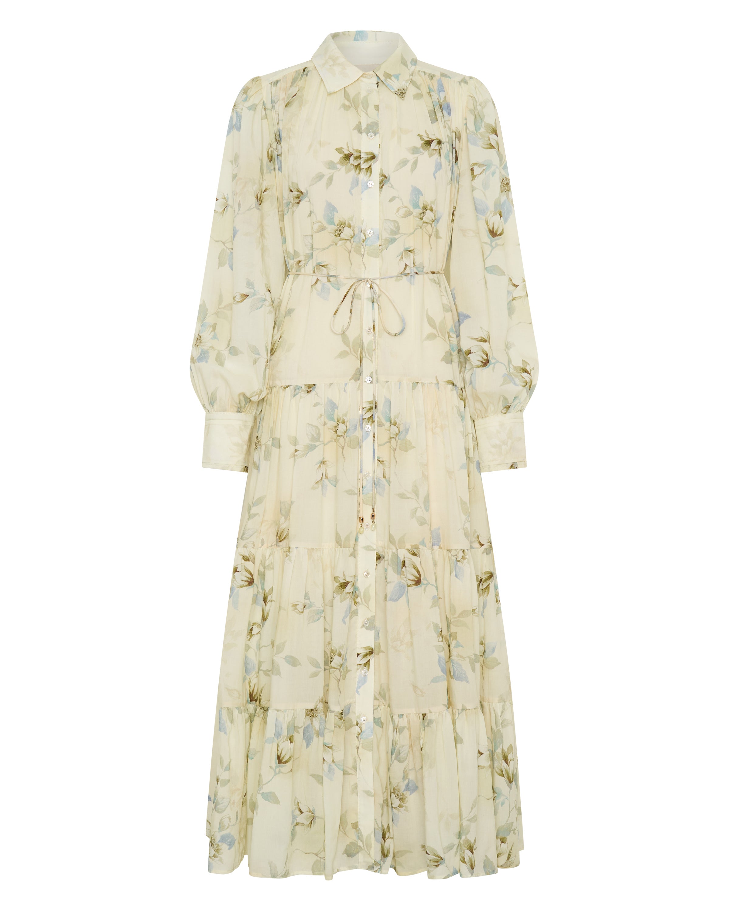 Faye Maxi Tencel Misty Floral Dress