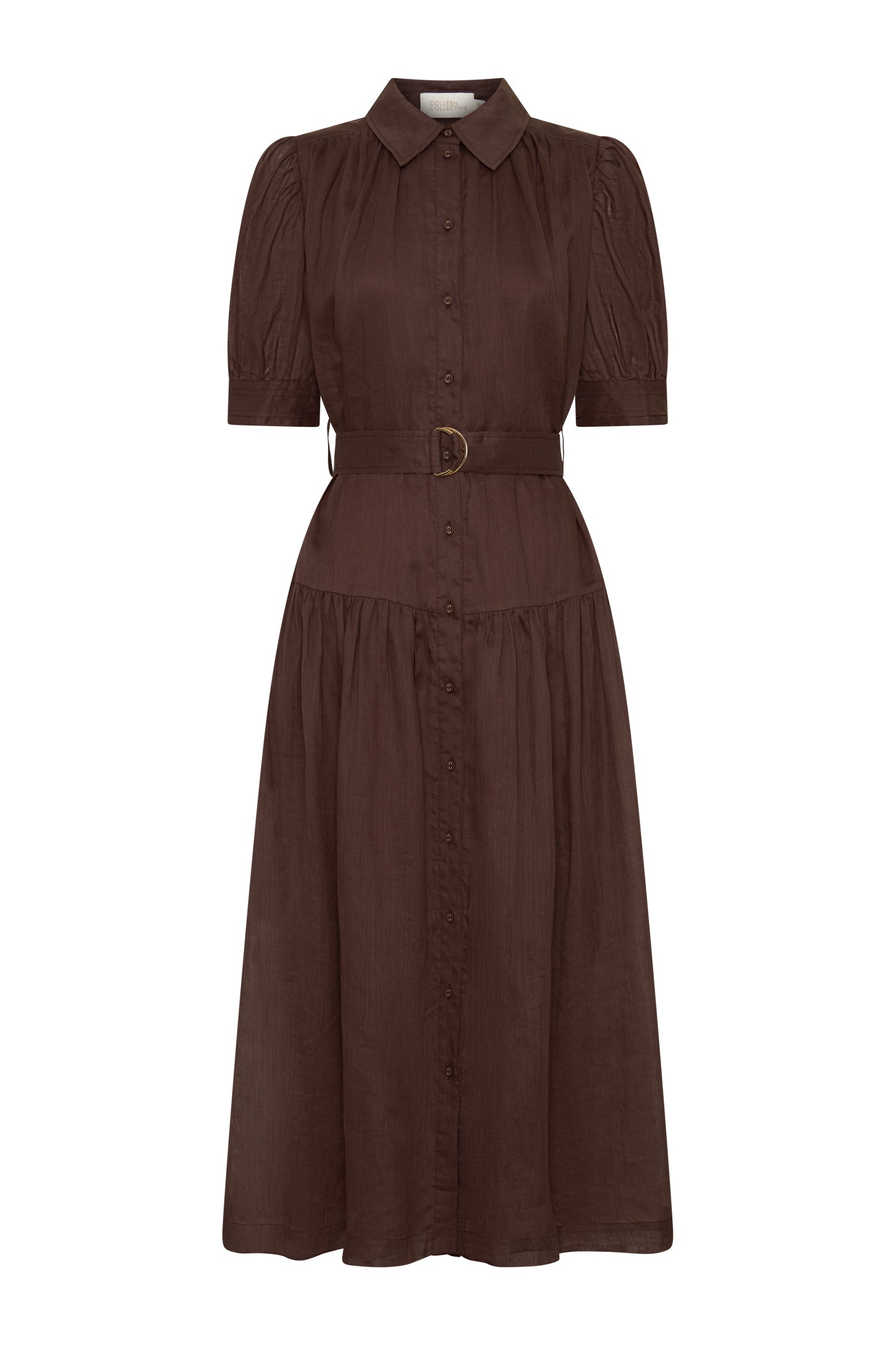 Faye Midi Raisin Tencel Dress