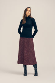Kallan Merino Wool Turtleneck Top Black Untacked