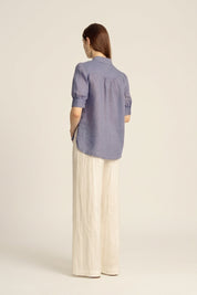 Renee Regular Fit Shirt - Soft Indigo