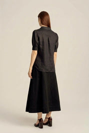 Renee Regular Fit Shirt - Black