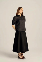 Renee Regular Fit Shirt - Black