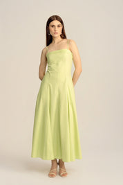 Reverie Maxi Dress - Limecream