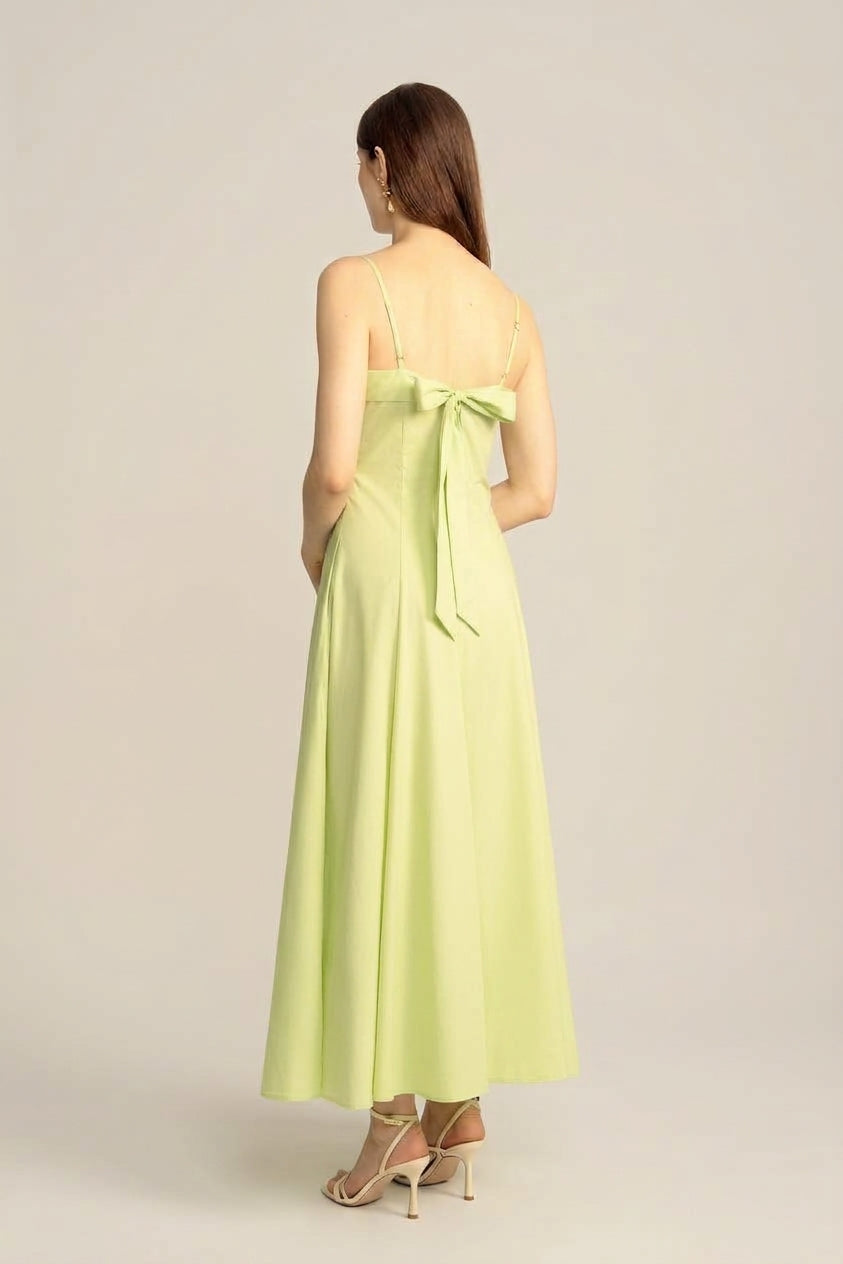 Reverie Maxi Dress - Limecream