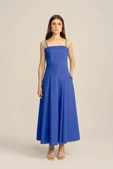 Reverie Maxi Dress - Lapis Blue
