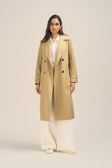 Tempest Trench Coat - Khaki
