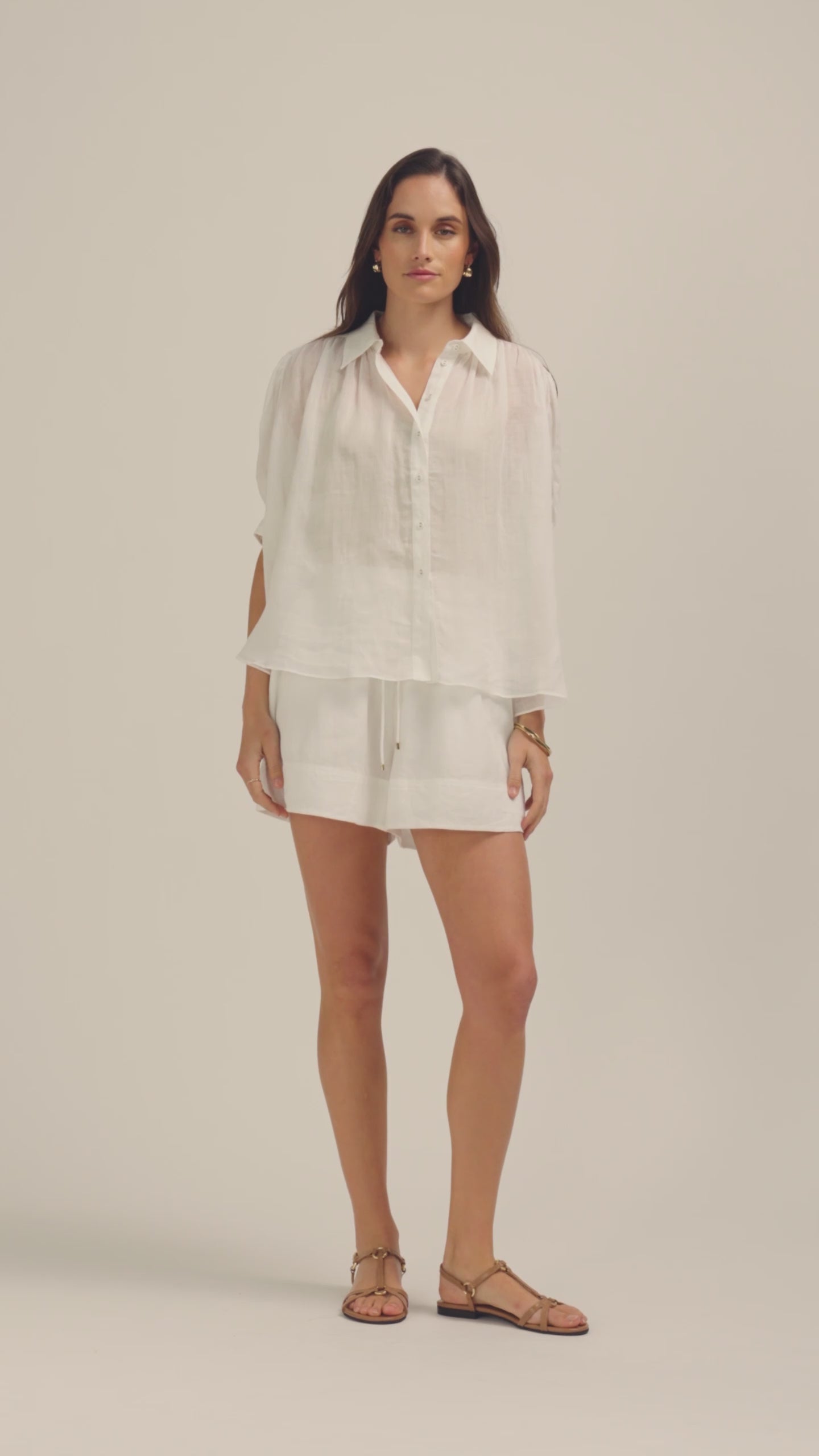 Cordelia Shorts - White