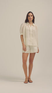 Cordelia Shorts - Cream